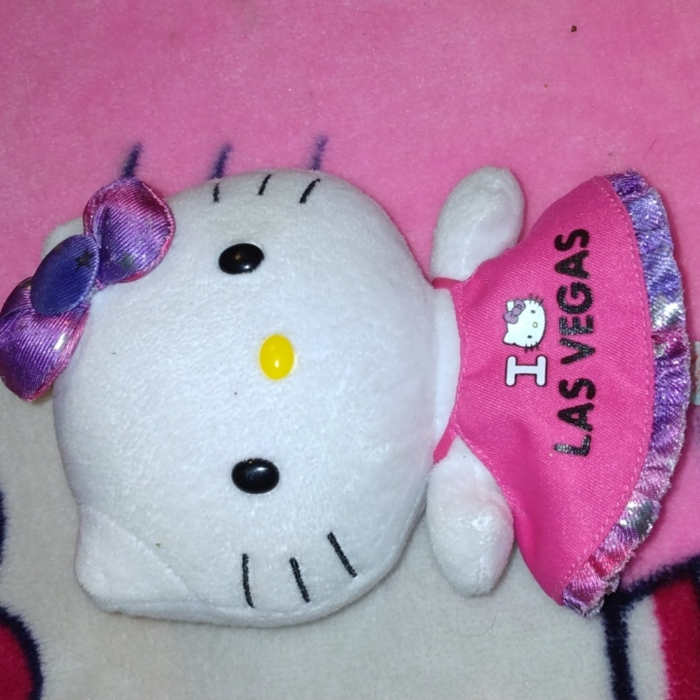 TY Hello Kitty I love Las Vegas plush